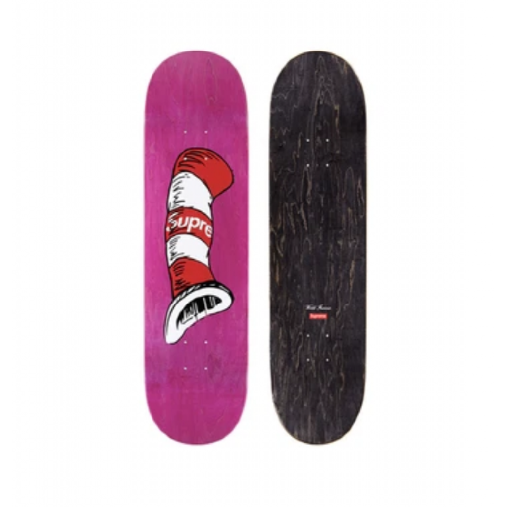 supreme cat in the hat skateboard